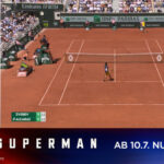 Eurosport 1 mit Superman Werbung