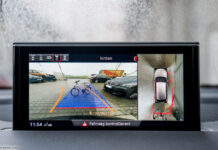 Auto Display Rückfahrkamera
