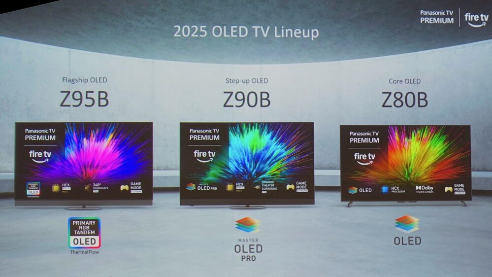 Panasonic OLED TVs 2025