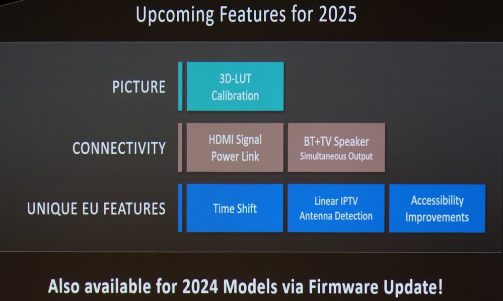 Panasonic OLED TVs 2025