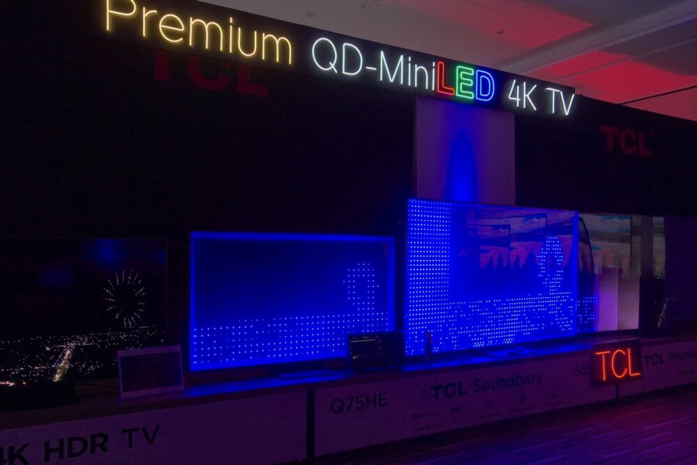 TCL QLED LCDs 2025