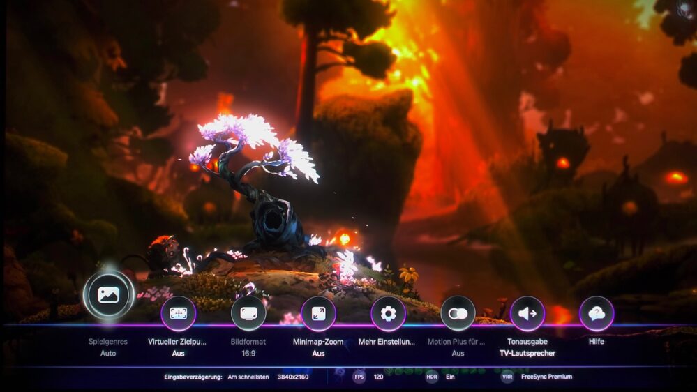 Samsung S95F Gaming