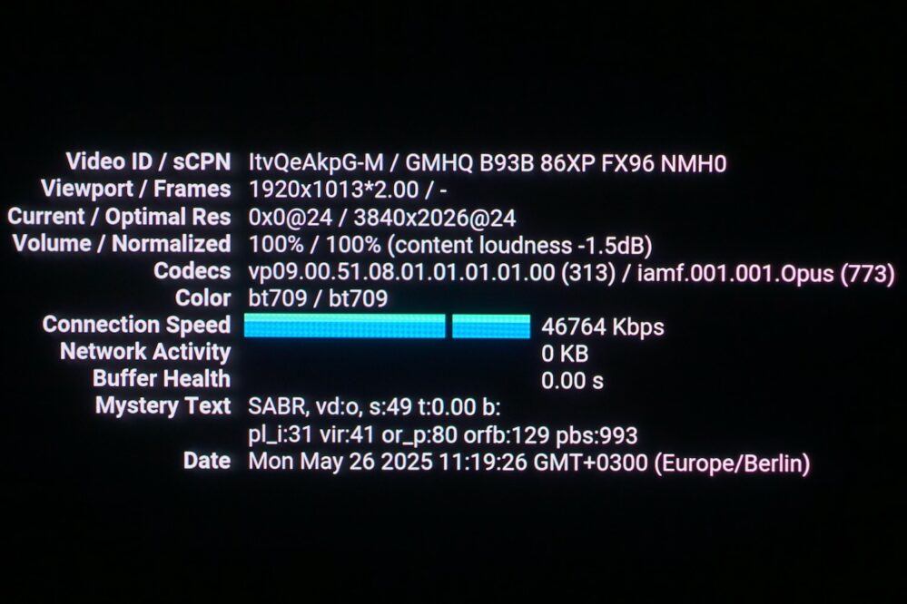 Samsung S95F Youtube Eclipsa Audio