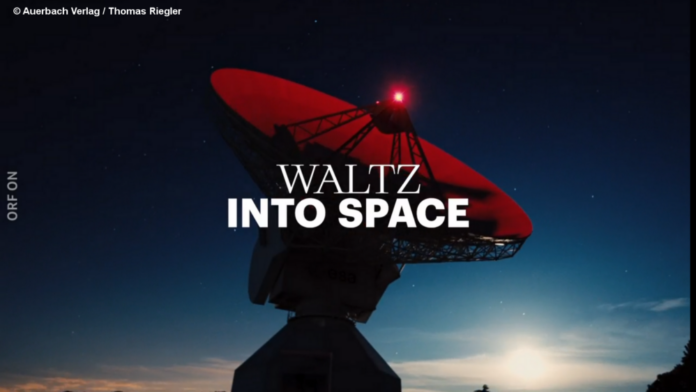 Der Donauwalzer „An der schönen blauen Donau“ wurde in Echtzeit von der Deep Space Antenna DSA 2 der ESA in den Weltraum übertragen