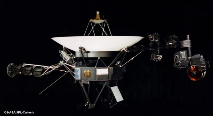 Die Raumsonde Voyager 1 wurde 1977 gestartet