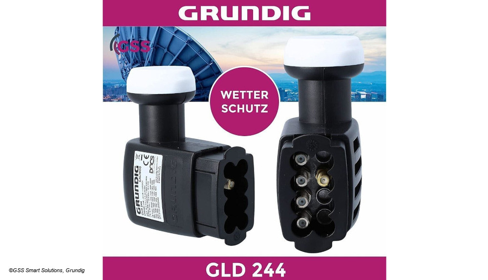 Grundig GLD 244, mit Wetterschutz