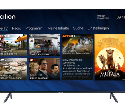 Ocilion auf Samsung TV