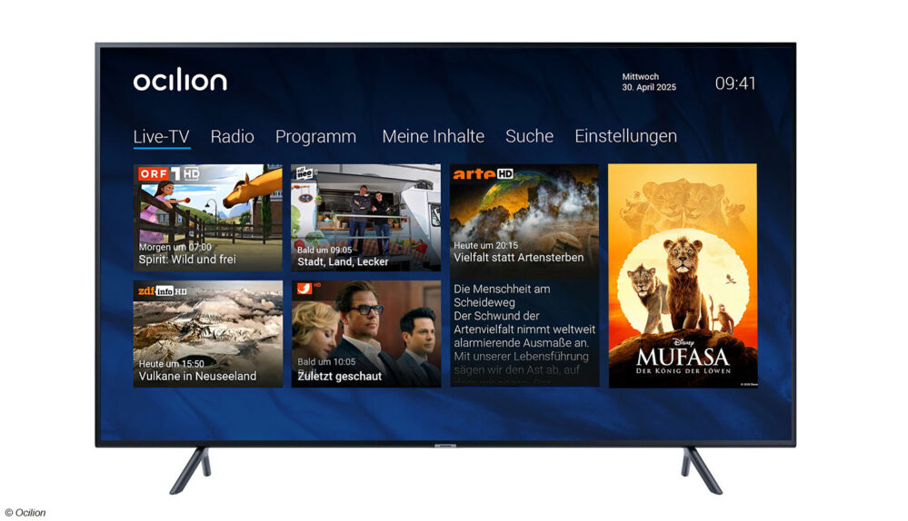 Ocilion startet IPTV Streaming-App für Samsung Smart TVs