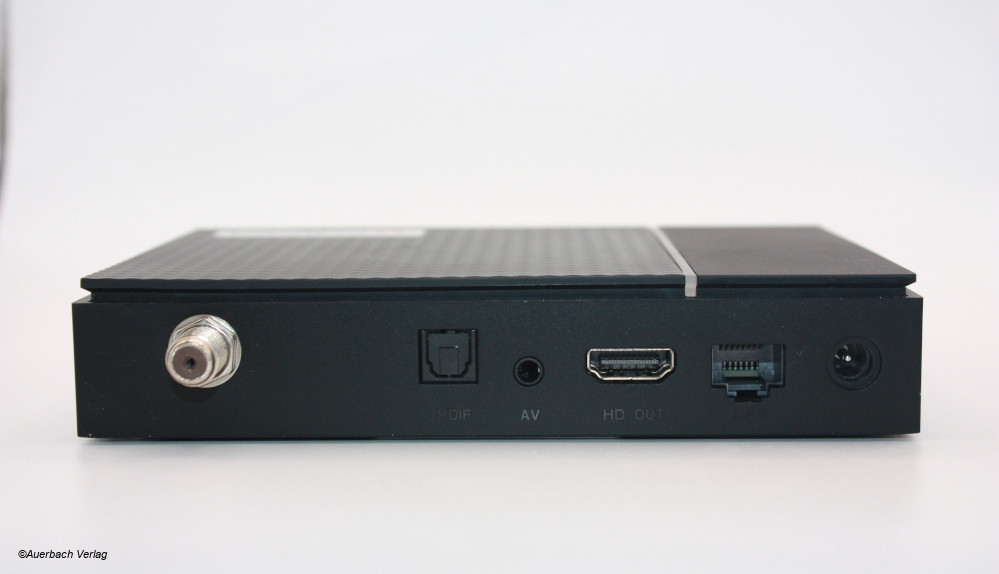 Octagon SX88 V2 4K UHD S2+IP, Anschlüsse