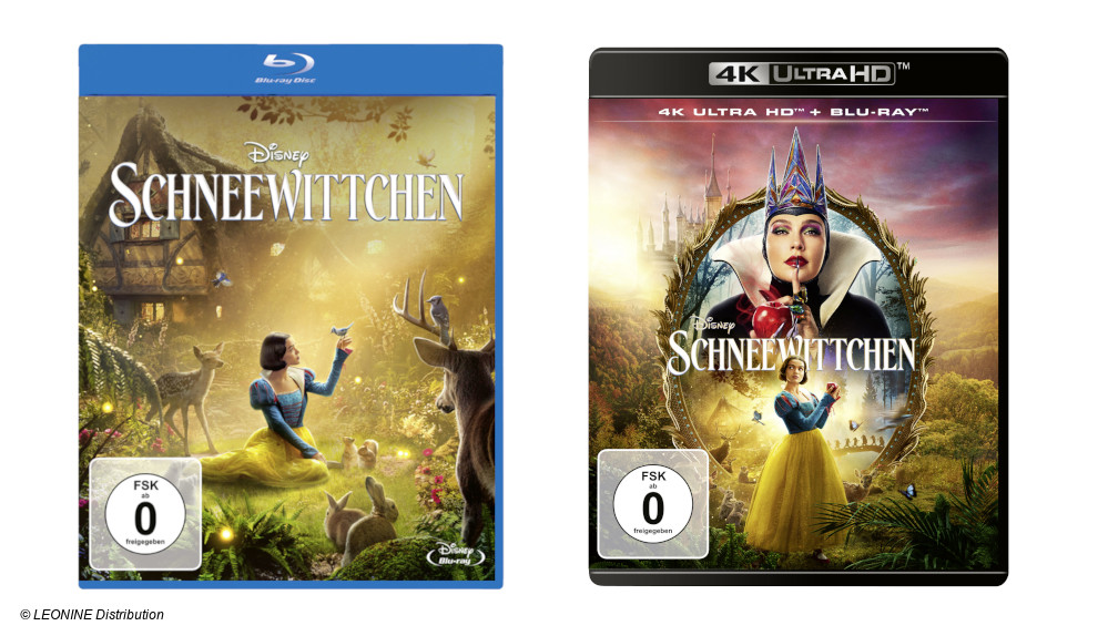 Schneewittchen Blu ray und UHD Blu-ray
