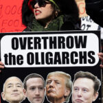 Overthrow the Oligarchs Banner