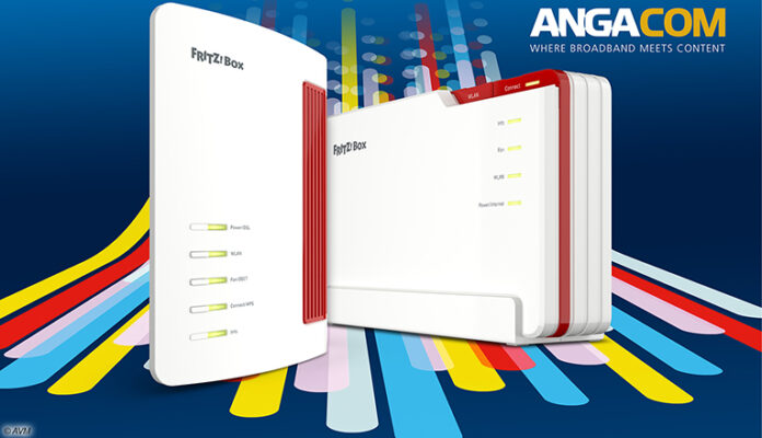 020625_AVM_ANGA-COM AVM zeigt neue „FRITZ! Box“-Modelle für Glasfaser und DSL sowie reichweitenstarkes WLAN-Mesh auf ANGA COM.