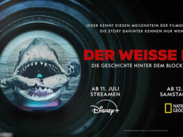 National Geographic mit neuer Doku zu „Der weiße Hai“, auch bei Disney+ ist der Film zu sehen.