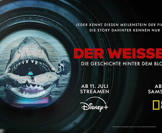National Geographic mit neuer Doku zu „Der weiße Hai“, auch bei Disney+ ist der Film zu sehen.
