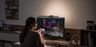 LED-Monitor-Leuchte ScreenBar Halo 2 von BenQ
