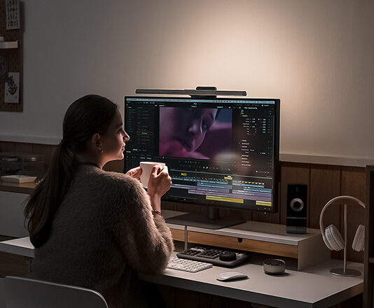 LED-Monitor-Leuchte ScreenBar Halo 2 von BenQ