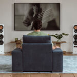 Aktiv-Standlautsprecher von Teufel spielen Musik direkt via Bluetooth.