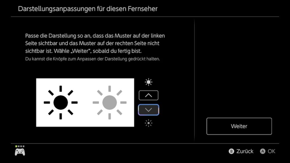 Nintendo Switch 2 HDR Kalibrierung