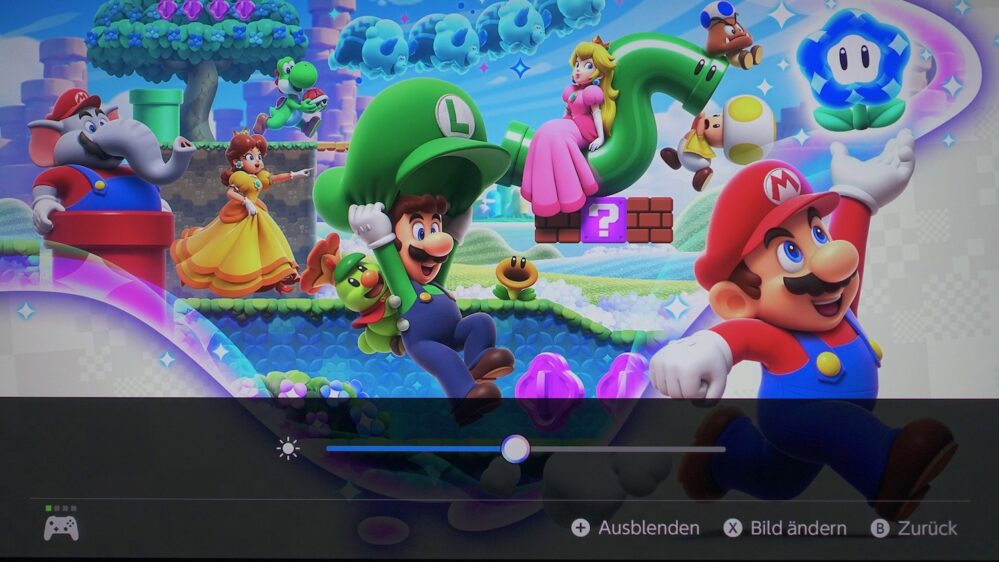 Nintendo Switch 2 HDR Abgleich