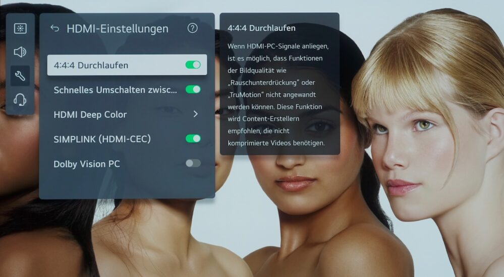 LG OLED C5 Upscaling