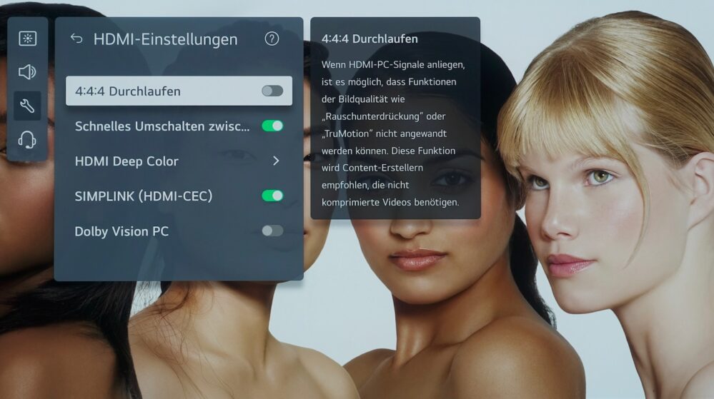 LG OLED C5 Upscaling