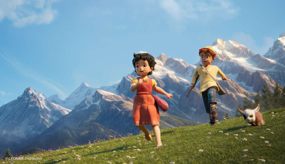Heidi und Peter auf der Alm