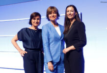 Sandra Maischberger, Maybrit Illner und Pinar Atalay bei den Horizont Awards
