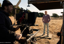 Kevin Costner am Set von "The West"