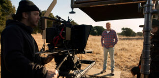 Kevin Costner am Set von "The West"