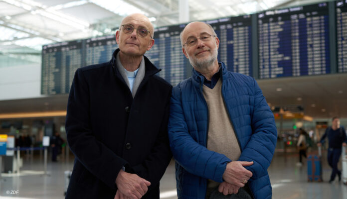 ZDF-Lesch-Schwartz Lesch und Schwartz am Münchener Flughafen