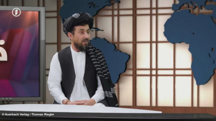 Zumindest über satellit zeigen afghanische TV-Sender noch Menschen