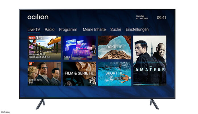 Ocilion mit drei neuen Pay-TV-Senderpaketen.