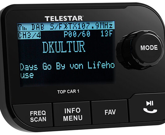 Telestar bringt neuen Adapter für DAB+ im Auto.