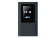 Mobiler WLAN-Router von Strong für schnelles Internet.