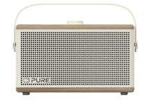 Neuer Bluetooth-Speaker von Pure mit Hintergrundlicht.