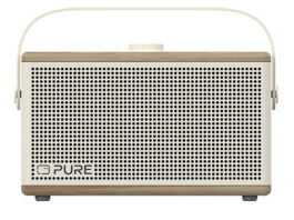 Neuer Bluetooth-Speaker von Pure mit Hintergrundlicht.