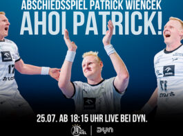 Dyn zeigt Abschiedsspiel von Patrick Wiencek live.