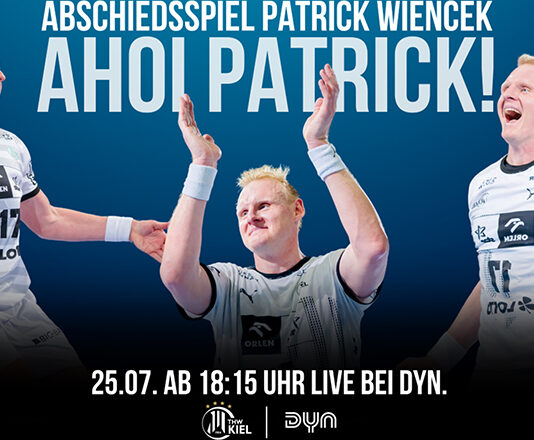 Dyn zeigt Abschiedsspiel von Patrick Wiencek live.