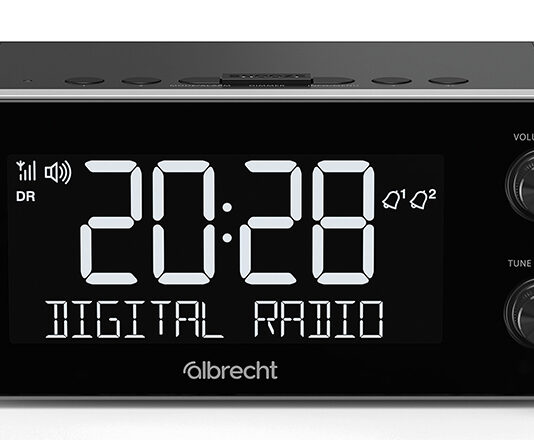 DAB+ Radiowecker von Albrecht mit ASA-Funktion.