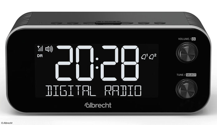 290725 Albrecht Radiowecker DAB+ Radiowecker von Albrecht mit ASA-Funktion.