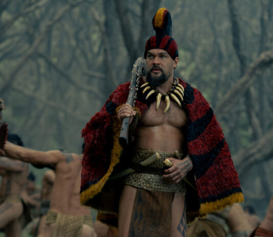 Jason Momoa in "Chief of War"