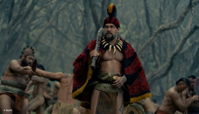Jason Momoa in "Chief of War"