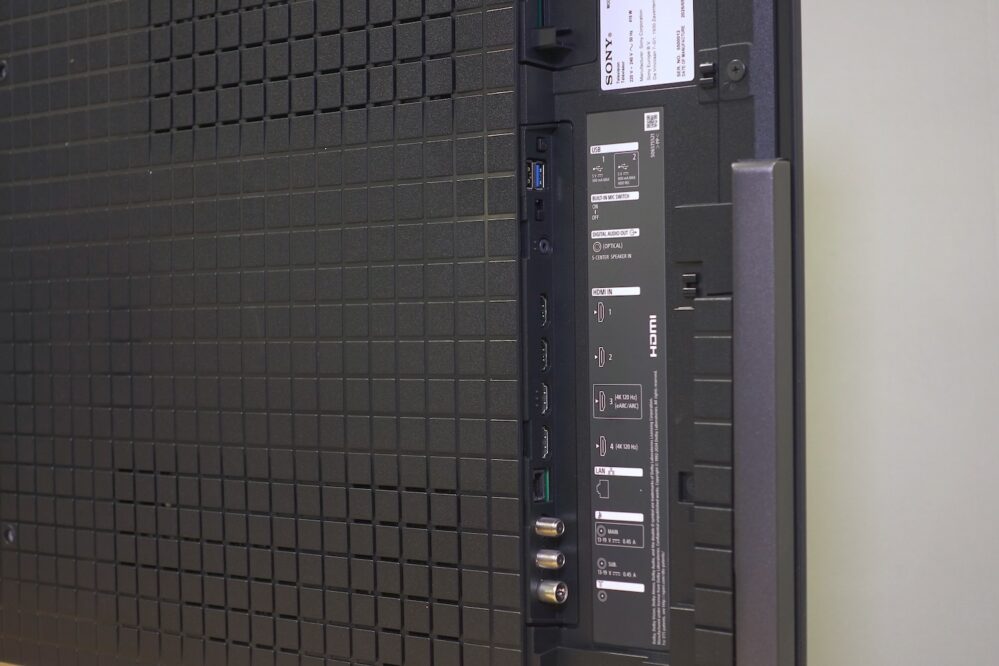 Sony Bravia 8 II Anschlüsse