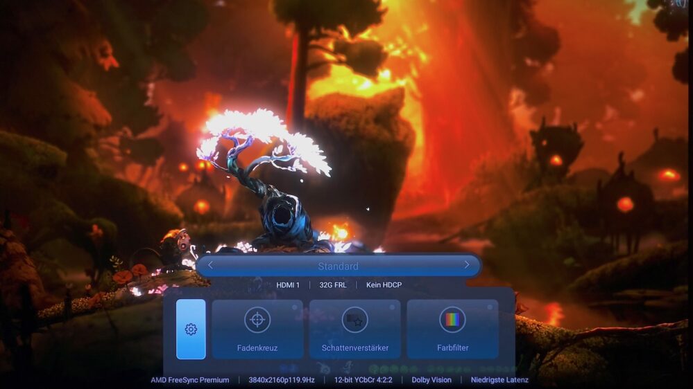 Philips OLED 810 Gaming OSD