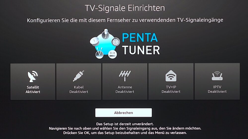 Panasonic Penta-Tuner