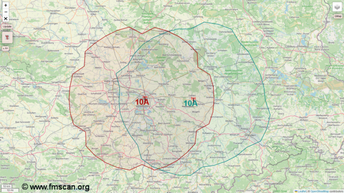 Der DAB+-Mux Regional Leipzig kommt nun von einem zweiten Standort