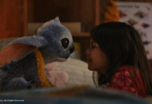 Lilo und Stitch im Schlafzimmer