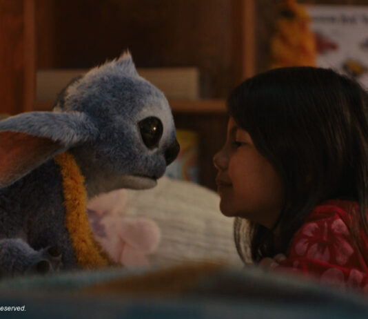 Lilo und Stitch im Schlafzimmer