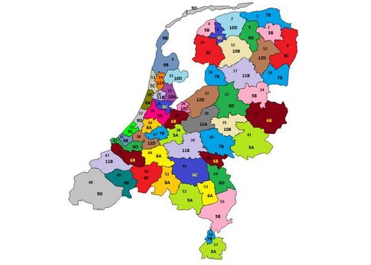 DAB+-Lokalmuxe in den Niederlanden