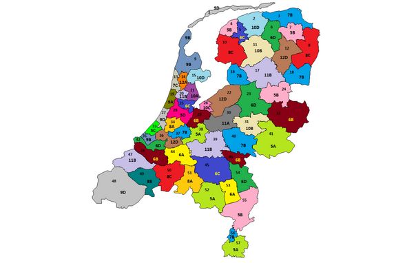 LokalmuxeNL DAB+-Lokalmuxe in den Niederlanden